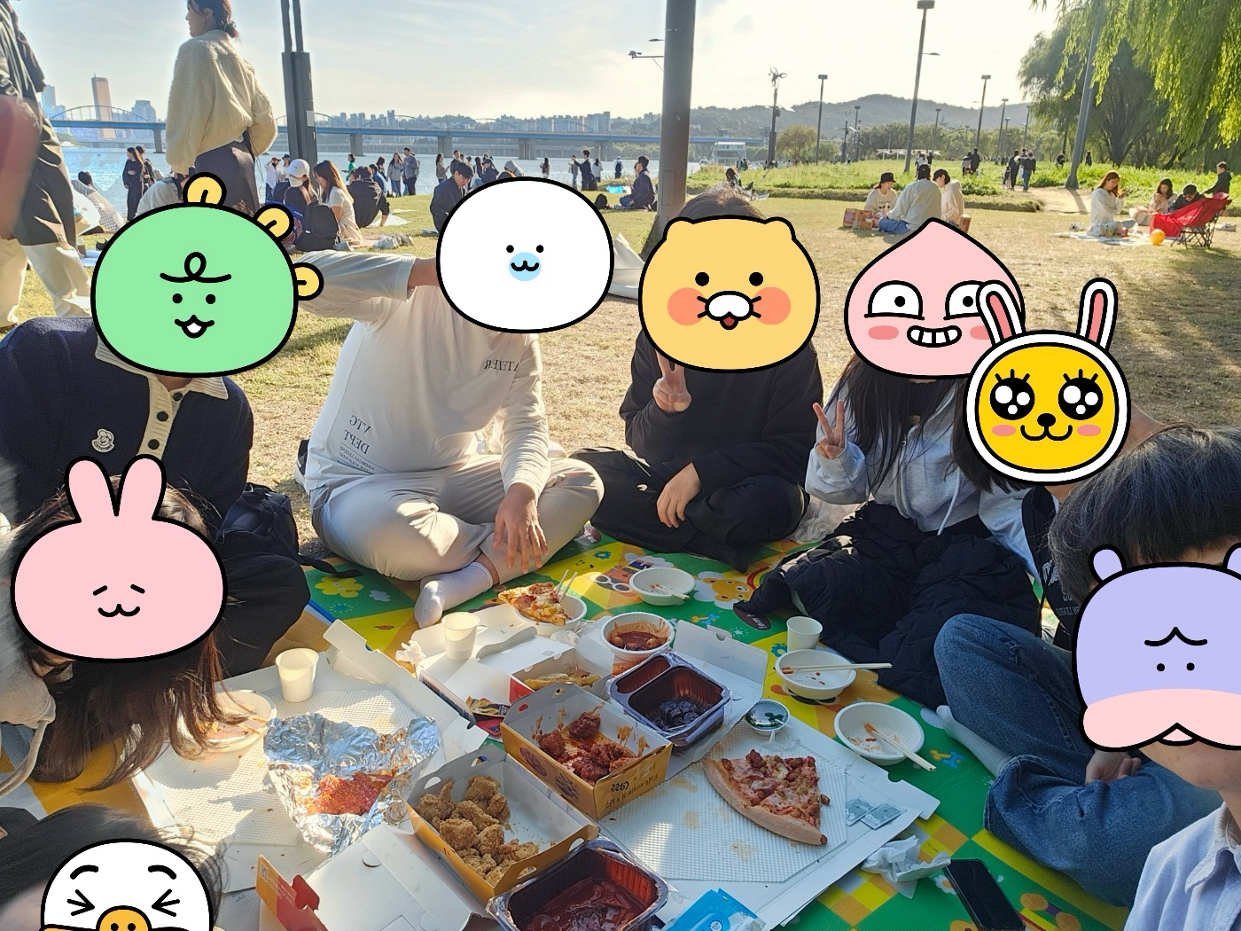 한강 추억 사진